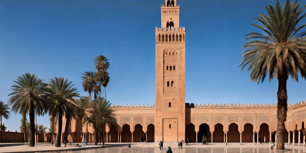 koutoubia marrakech place jemma el fna palmiers, séminaire entreprise team building incentive